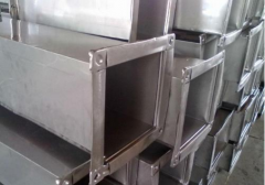 重慶角鋼法蘭風(fēng)管加工成品